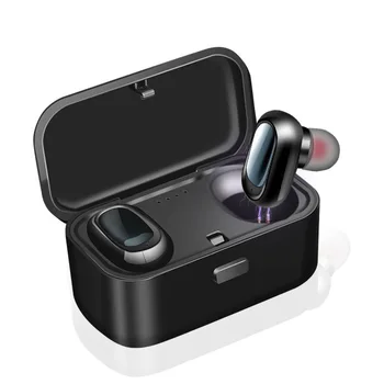 

Wireless Bluetooth Stereo Headset Tws Mini Wireless Deep Bass Earphones Earplugs with Charging Box 380 mAh Power Bank sh*