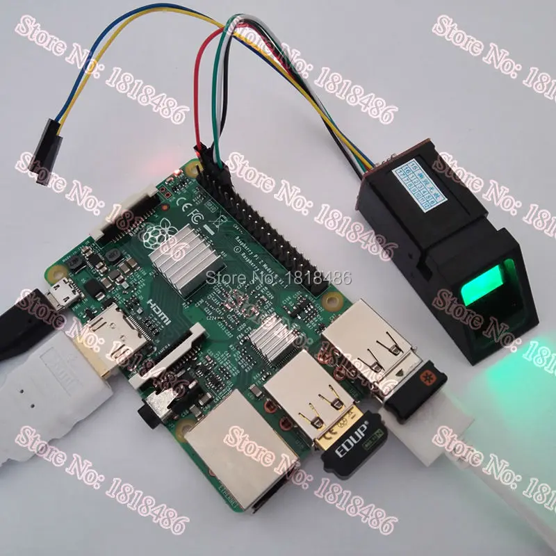 Оптический модуль распознавания отпечатков пальцев Raspberry Pi UART|developer|developer module |