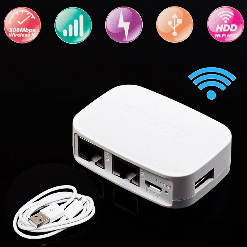 

3G USB Flash Drive Power Signal Amplifier 300Mbps 2.4G WiFi Mini Wireless Range Extender Travel Router 802.11 N Repeater Bridge