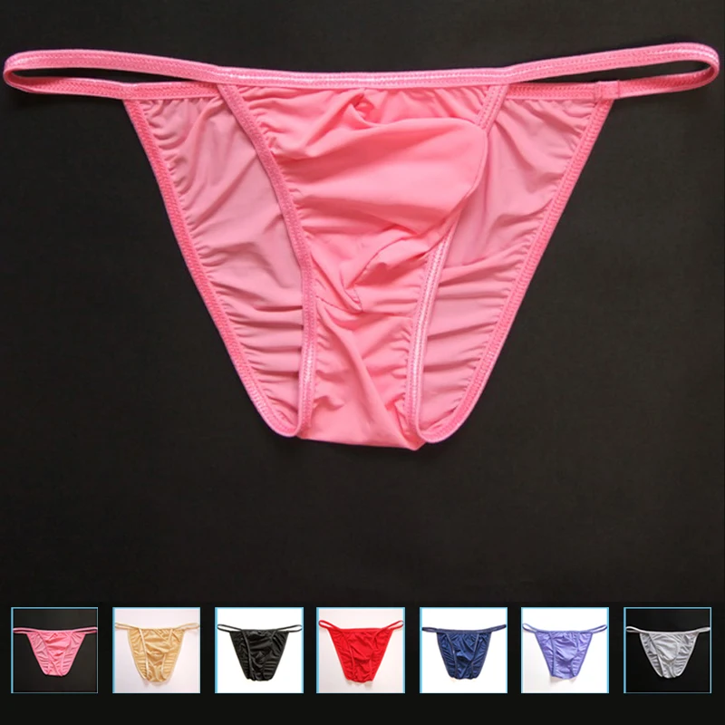 Мужские трусы с карманом для пениса jockstrap сексуальное нижнее белье геев мужчин