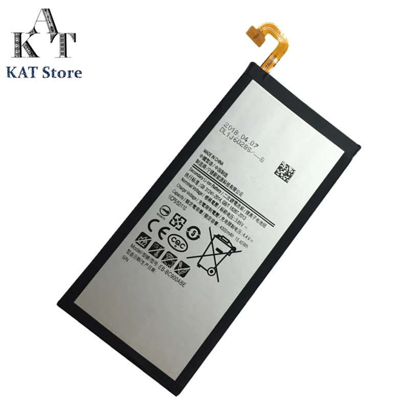 

KAT Phone Batteries For Samsung Galaxy C9 Pro SM-C9000 C9008 C900F C900Y 4000mAh Battery EB-BC900ABE Quality Guarantee +Tools