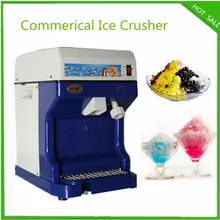 Electric Commercial Ice Crusher automatic industrial Ice Shaver machine ice slush maker for hotel restaurant bar