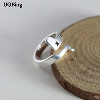 

New Arrival 925 Sterling Silver Retro Rings For Women Girl Jewelry Drop Shipping