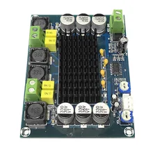 2 X 120W Easy Install Module High Power Lightweight Two Channel Electronic Part Accessories Digital Audio Sound Amplifier Board