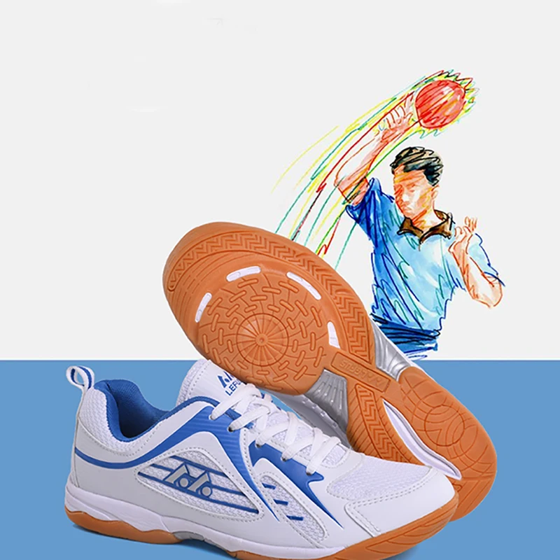 

2018 Sale Promotion Men Table Tennis Shoes Spring Autumn Mens Mesh Indoor Sneakers Slip-on Trainers Breathable