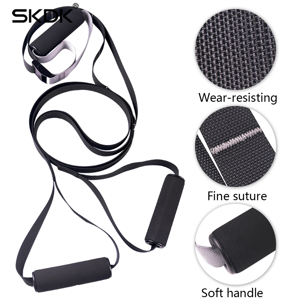 SKDK Portable Suspension Trainer Kit Pocket Workout Gym Straps Home Gyms Fitness For Traveling,Office,Home Exercise SKDK Portable Suspension Trainer Kit Pocket Workout Gym Straps Home Gyms Fitness For Traveling,Office,Home Exercise