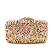 Luxus kristall handtasche rot bunte frauen abendtaschen paisley party pochette tasche braut sac soiree prom hand Geldbörse taschen