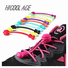 Новая 4" круглая обувь на шнурках и застежке фиксирующий башмак шнурки эластичные шнурки для кроссовок без галстука шнурки для бега/триатлона