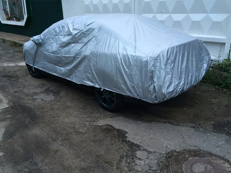 Completa do Carro Solar ao ar Proteção contra Riscos Capa à Prova de Poeira para Citroen Cobertura Protetor Livre Neve Chuva Anti-uv c3 c4 c5 c6 Buildreamen2 16 riscos anti-uv capa à prova de poeira para citroen c3 c4 c5 c6