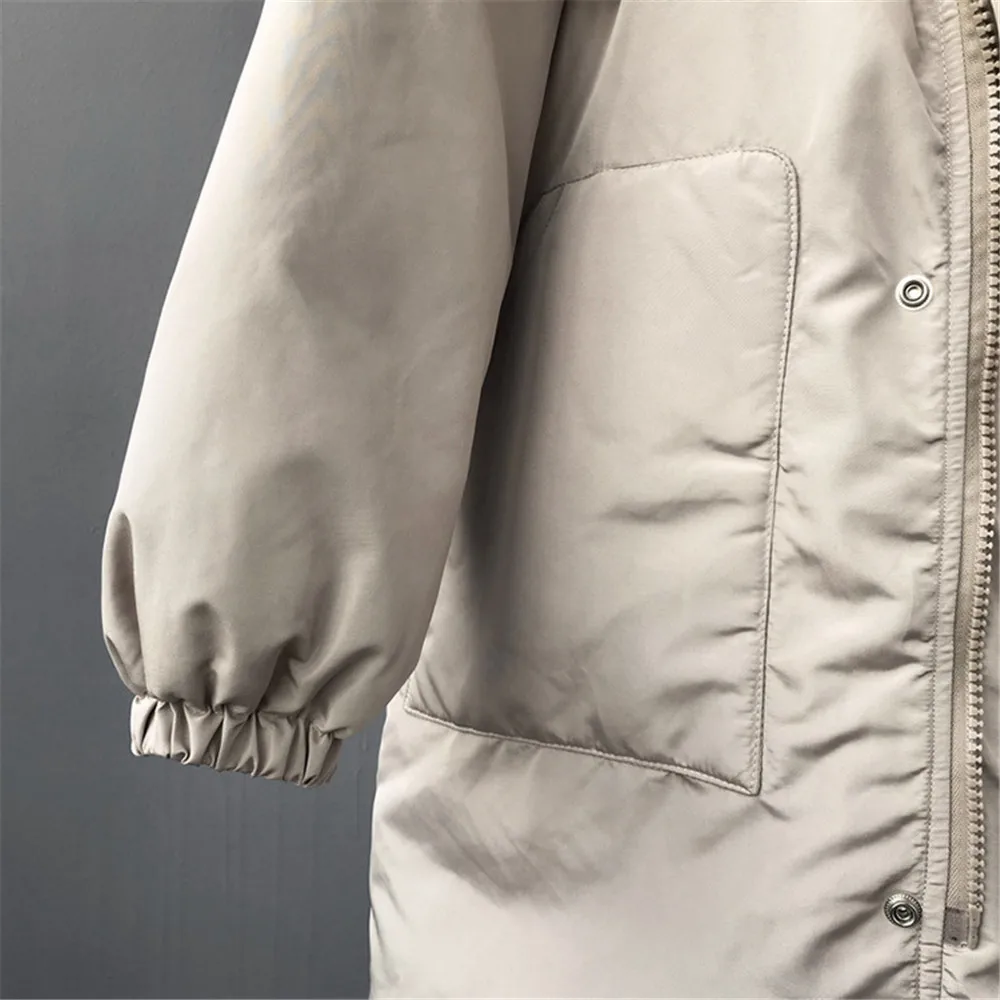 Thick Warm Duck Down Jacket Women Winter 2018 Hooded Outerwear Coats Female Long Casual Down puffer jacket Parka branded ZCX9081 (11)