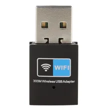 300 Мбит/с USB WiFi адаптер переменного тока, akomitech Беспроводной WiFi USB ключ адаптер для настольных ПК ноутбук с системой Windows 10, 8, 7, XP MAC OS