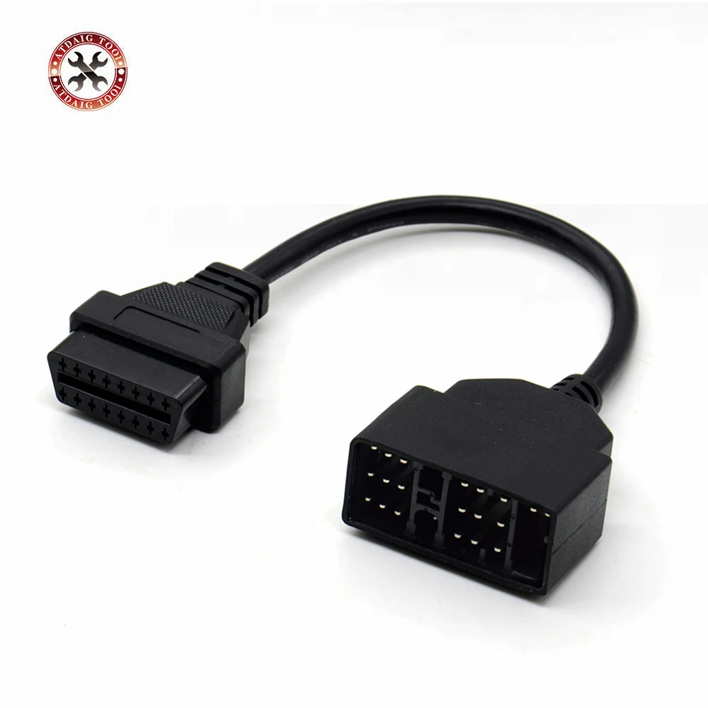 トヨタ用obd2診断コネクタ,22ピンから16ピン,ケーブルアダプター,22 
