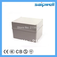 Дешевые IP66 Водонепроницаемый Бокс пластиковые модульная коробка переключателей из abs-пластика распределительная коробка электронный ящик 150*200*130 мм DS-AG-1520-1