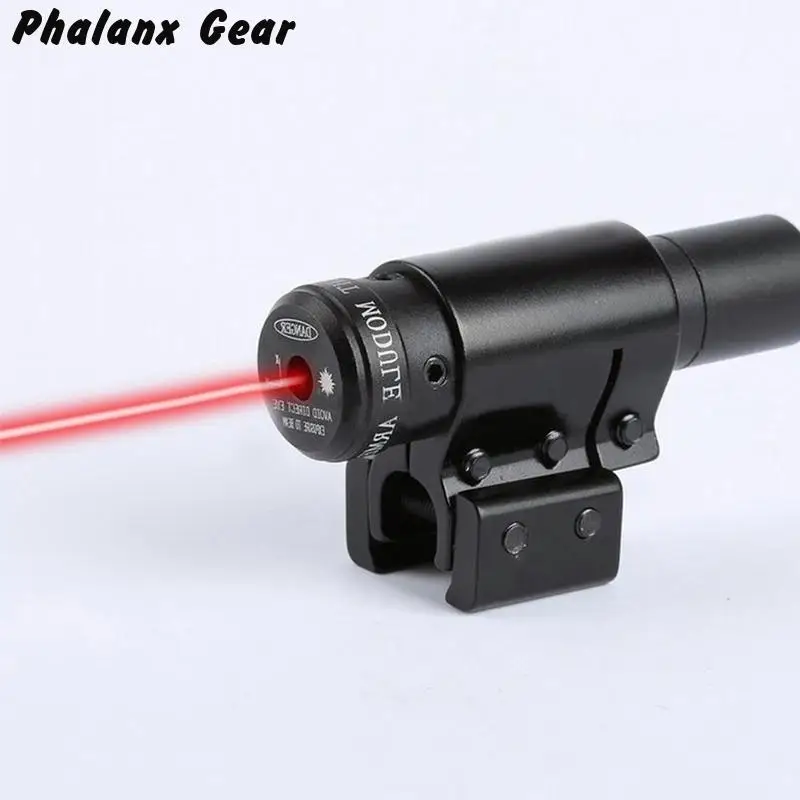 Hunting compact Mini Adjustable Visible Tactical Red Dot Laser Sight