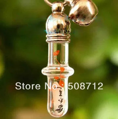 Бесплатная доставка! Открытые 5 мм 50 шт./лот мини-стеклянные флаконы с никелевыми