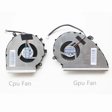 New CPU GPU Cooling Fan For MSI GE72VR GP72VR 6RF 7RF GP72MVR GL72VR FAN COOLER PAAD06015SL DC 5V gl72m gf72vr ms-1799 New CPU GPU Cooling Fan For MSI GE72VR GP72VR 6RF 7RF GP72MVR GL72VR FAN COOLER PAAD06015SL DC 5V gl72m gf72vr ms-1799