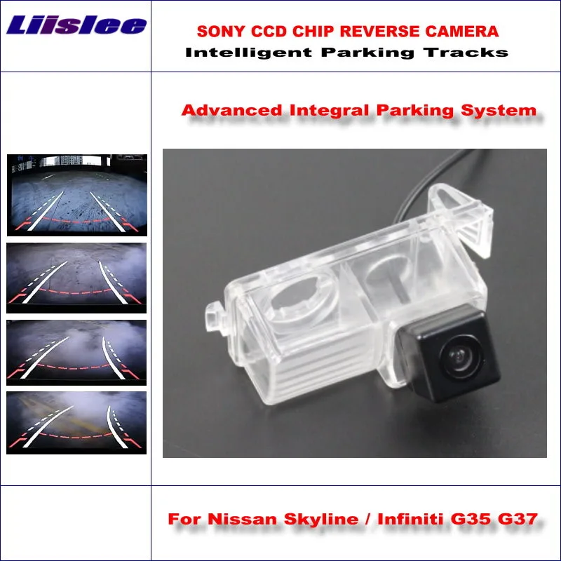 

Intelligentized Reverse Camera For Nissan Skyline Rear View Parking Back Up Camera For Infiniti G35 G37 Dynamic Guidance Tracks