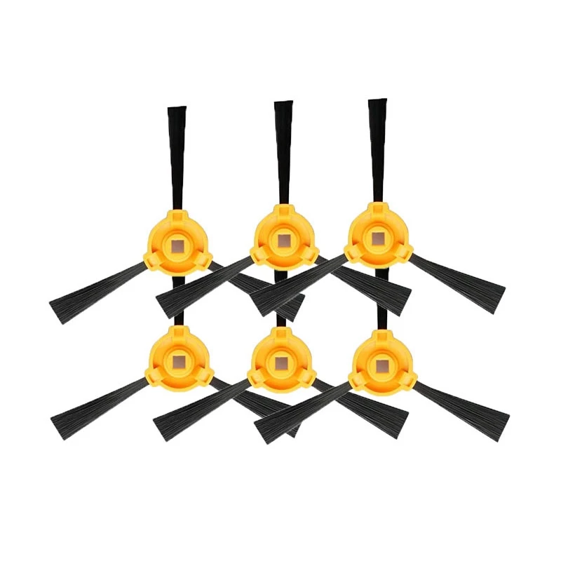 6pcs side brush Боковая щетка hepa ролик для фильтра набор кистей Для Ecovacs CEN360 DEEBOT N79S N79& Conga& Excellence 990 iboto aqua v710 крышка кистей - Цвет: 6pcs side brush