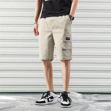 Разборчивый Лето г. для мужчин s пляжные шорты хлопок повседневное мужской шорты мужские брендовая одежда одноцветное Мужчин's