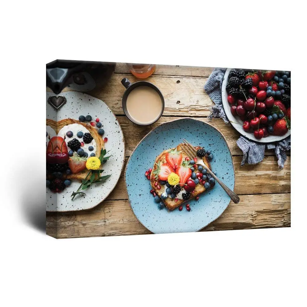 Canvas-Printed-Poster-Home-Decoration-1-Pieces-Fruit-Bread-Painting-Hot-Sale-Wall-Art-Food-Pictures