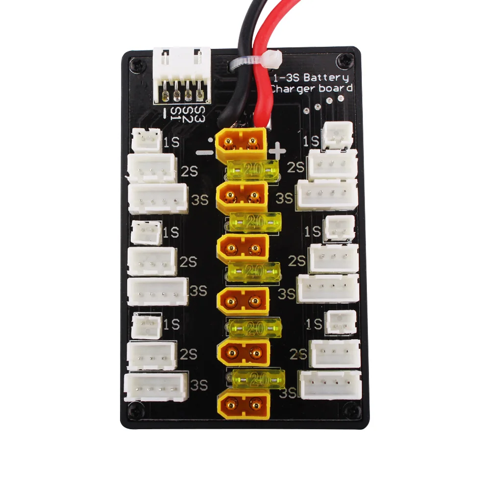 Литий полимерная батарея 1 3S XT30 Plug параллельная зарядная плата с 3 шт. 6 штекер к JST