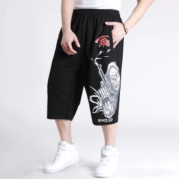 

Summer Shorts Men Casual Plus Size Hip Hop Loose Mens Shorts Workout Bermuda Masculina Short Homme Baggy Gasp Sweatpants Ld016