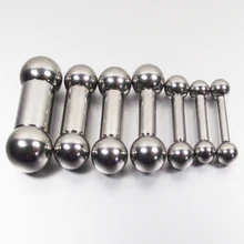 1 шт., большие прямые кольца-штанги из нержавеющей стали, пирсинг для бровей, пирсинг для ушей, кольца для сосков, пирсинг для губ, ювелирные изделия для тела