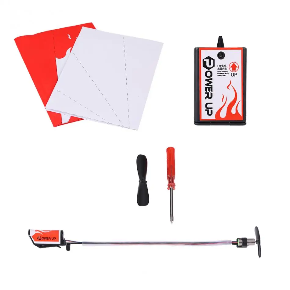1Set Electric Motor Paper Airplane Model DIY Classic