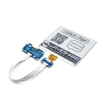 

5.83inch E-Ink Display HAT 600x448 Resolution SPI interface with PCB Compatible with Raspberry Pi Zero/Zero W/Zero WH/3B/3B+