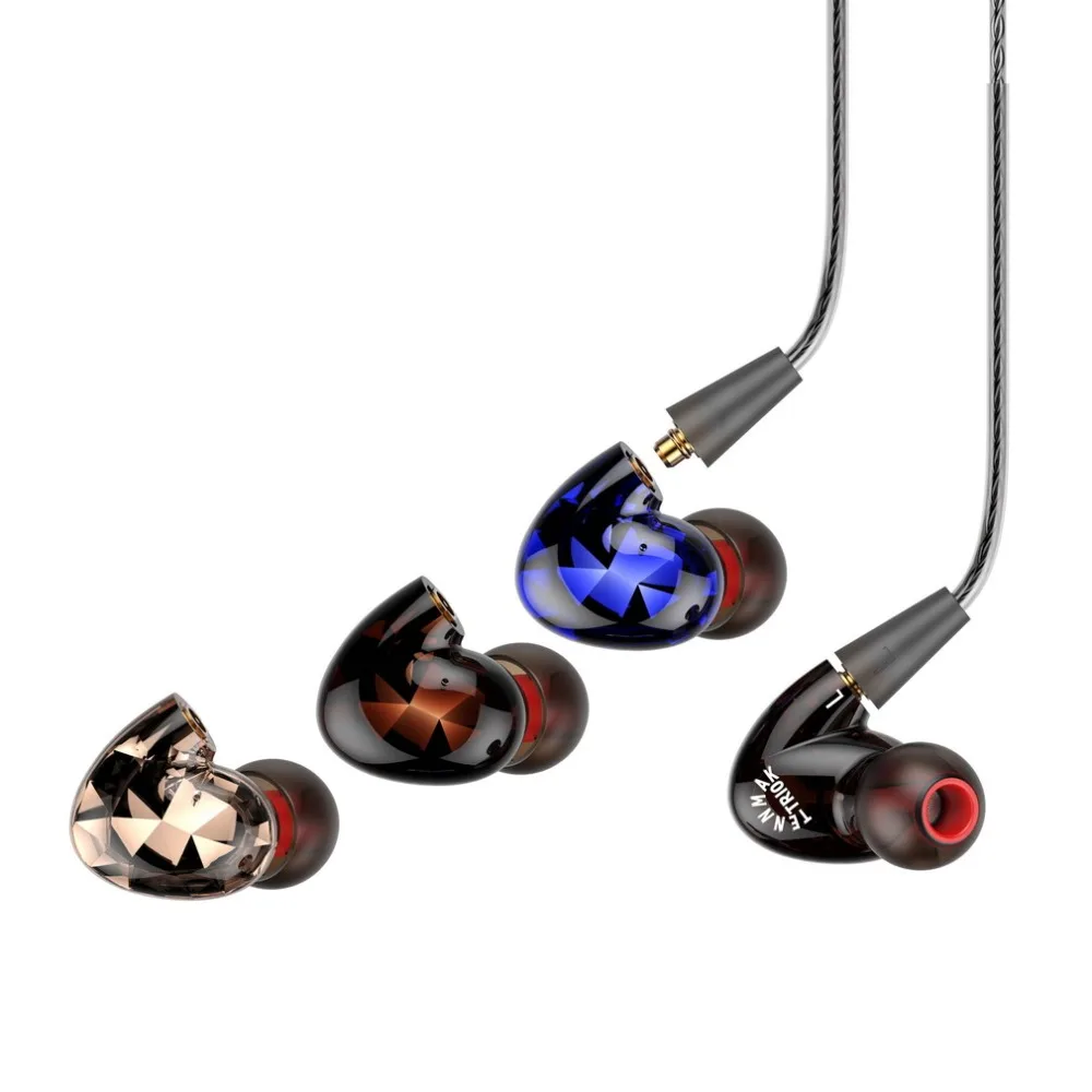 con micr/ófono Color Negro Transparente TENNMAK MMCX Cable Desmontable con Mando a Distancia y micr/ófono para Auriculares TENNMAK Pro Piano Trio y Otros MMCX