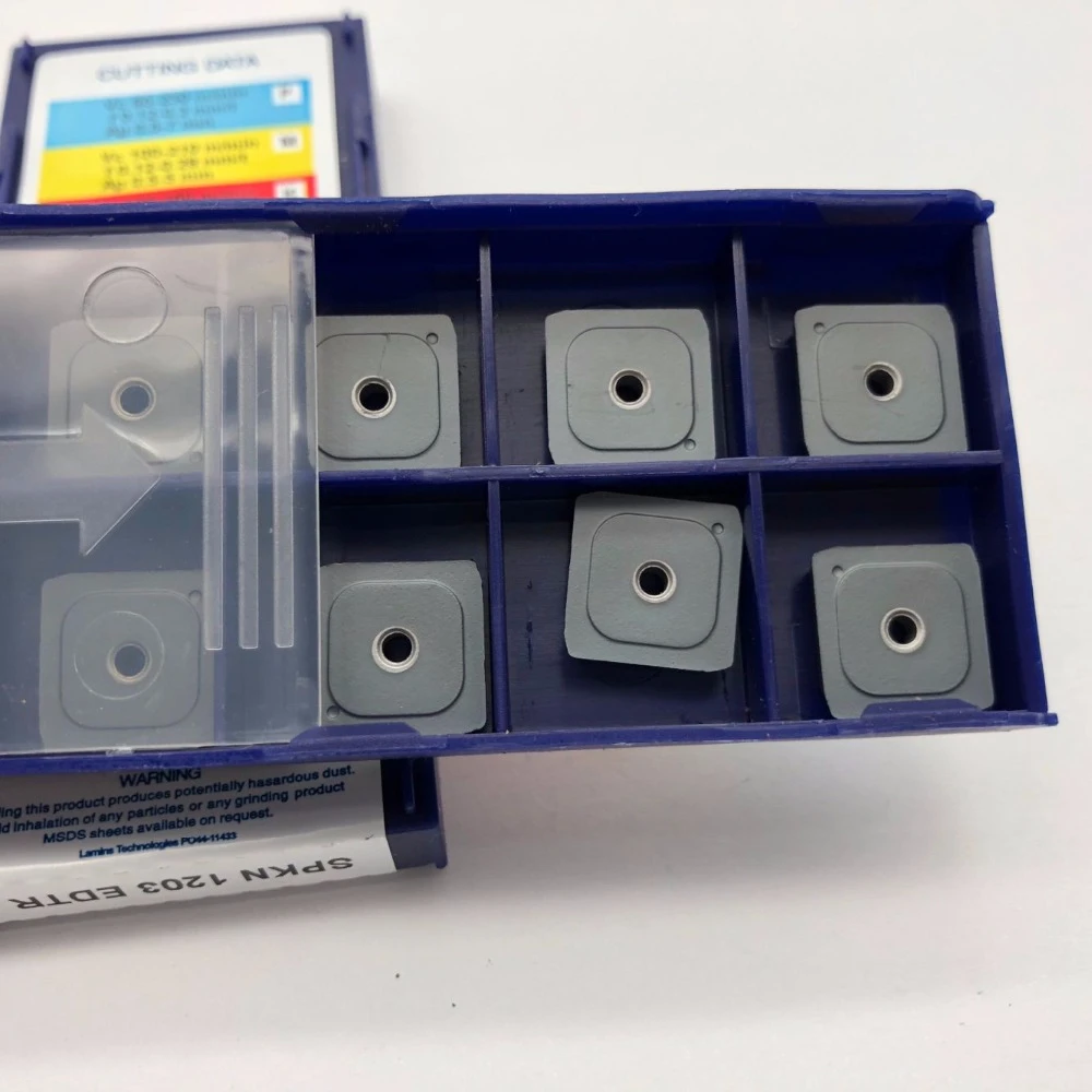 10 шт. SPKN1203 EDTR CNC твердосплавное лезвие токарные инструменты режущие для внешних