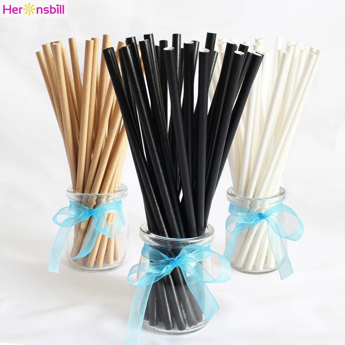 

Kraft Paper Drinking Straws Happy Birthday Party Decoration Kids Adult Wedding Bachelorette Supplies 1st 18 21 30 40 50 60 70 80