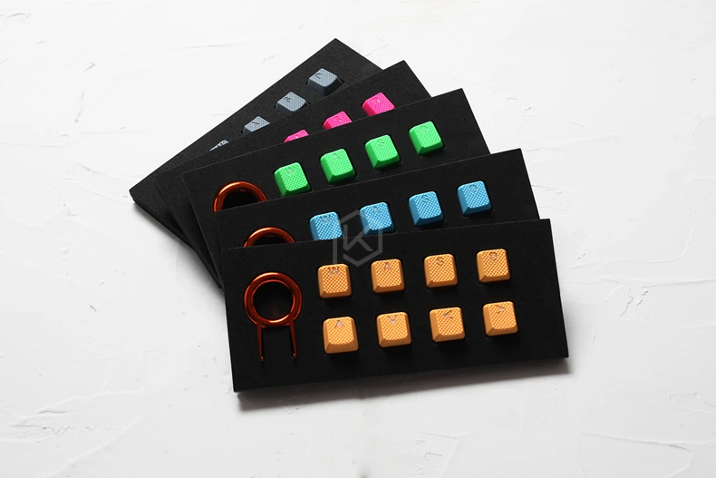 taihao Rubber Gaming Keycap Set Rubberized Doubleshot Keycaps Cherry MX OEM Profile shine-through S