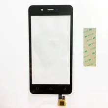 Testé Écran Tactile Pour Micromax Q380 Tactile Écran Toile Spark Q380 Tactile Panneau Écran Capteur Digitizer Verre Avant + 3 M colle