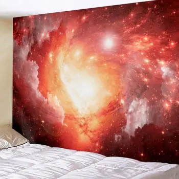 

Tapestry Wall Hanging Bed Spread Beach Towel Table Cloth Yoga Mat Home Deco Universe Black Hole Rectangle 150cmx130cm