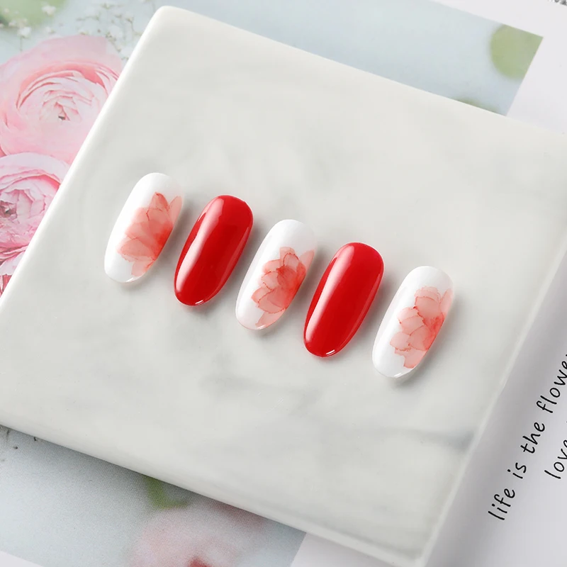 ROSALIND Гель-лак Blossom Nail Art 12 мл дизайн ногтей Halo краситель Полупостоянный УФ светодиодный гель с рисунком цветения Набор лаков для маникюра