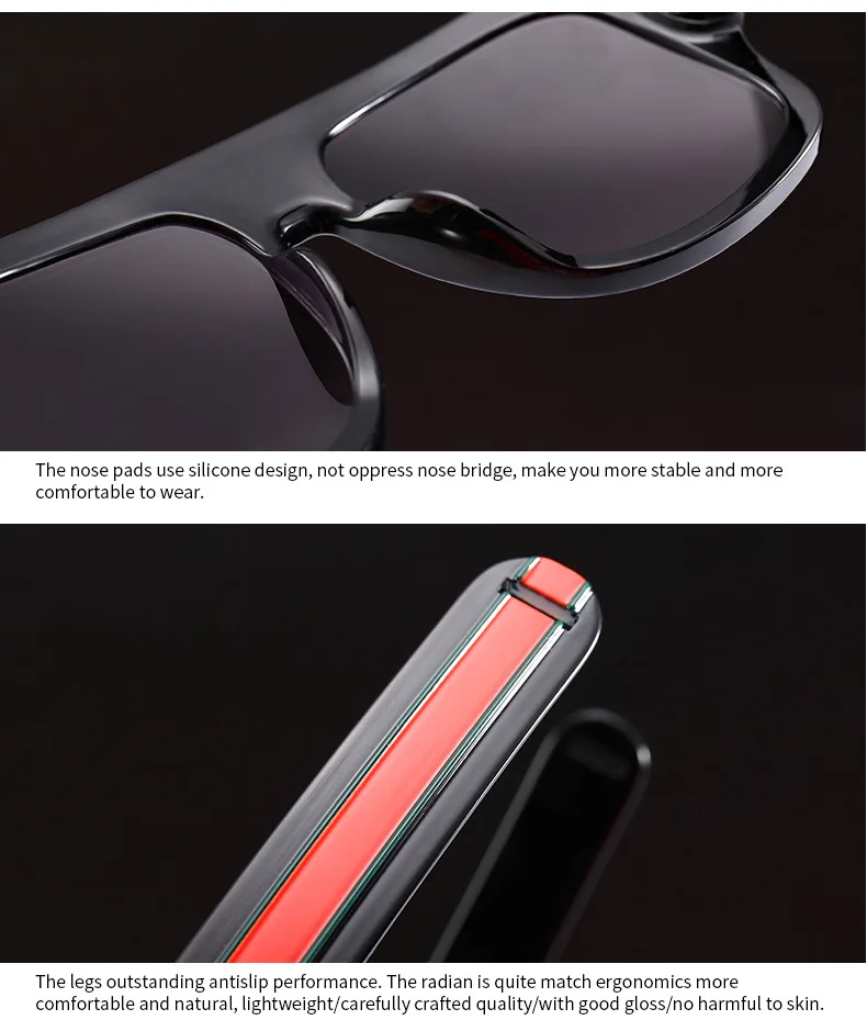 FU E Fashion sunglasses Women Brand Designer Retro Large Square sunglasses Men Glasses Tricolor stripe sunglasses UV400