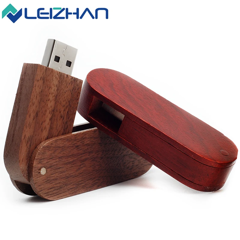 LEIZHAN карту флэш памяти с интерфейсом usb деревянная Флэшка 4 gb 8 16 Гб 32 ГБ 64 Флешка в