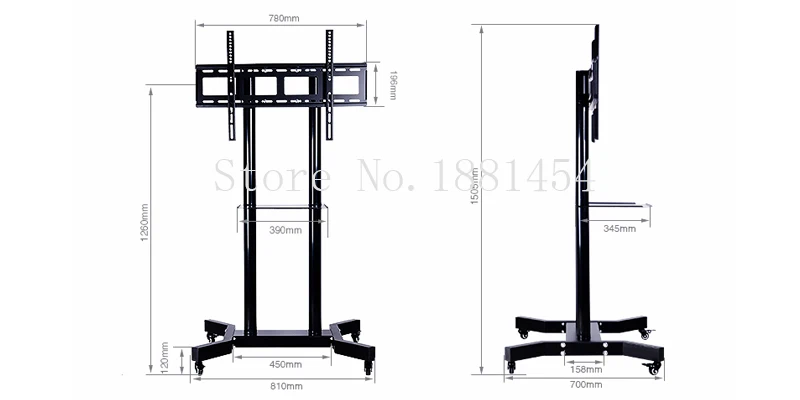 TV trolley bracket (8)