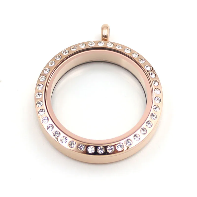 Round-Water-Proof-Floating-Locket-Rose-Gold-Stainless-Steel-Twist-Screw-Floating-Glass-With-Crystal-Locket (1)