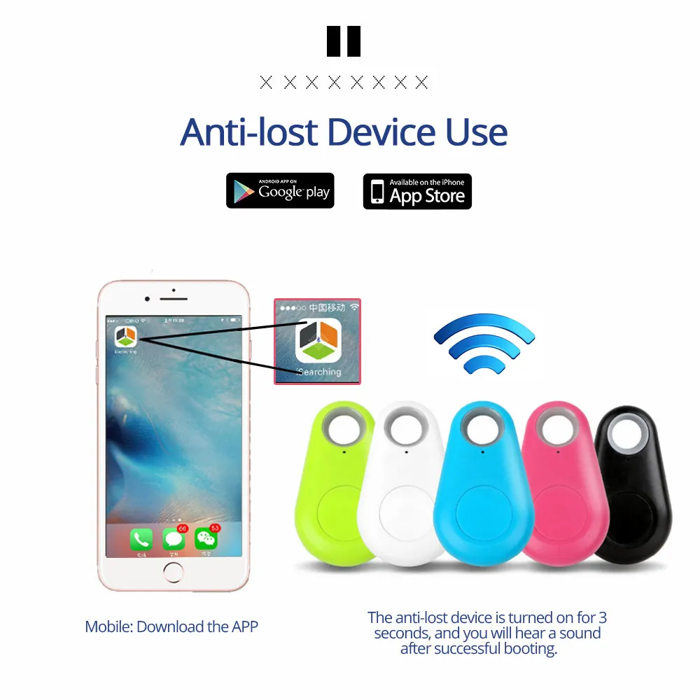 

Children Anti-lost GPS Locator 2019 New Smart Tag Wireless Bluetooth Locator Kids Bag Wallet Key Finder Dropshipping