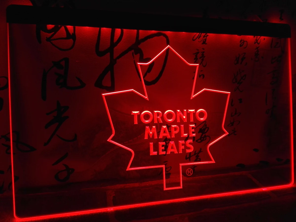 LD103-Toronto Maple Leafs светодиодный неоновый свет знак домашнего декора ремесла