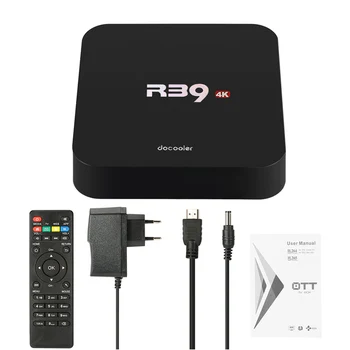 

Docooler R39 Smart Android 7.1.2 TV Box RK3229 Quad Core UHD 4K 1G / 8G Mini PC WiFi H.265 HD Media Player PK X96 X96mini