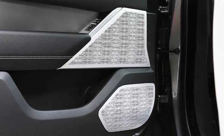Aluminum alloy Car Door Speaker Cover Trim For Range Rover Velar 2017 2018 2019 Auto Accessories | Автомобили и мотоциклы