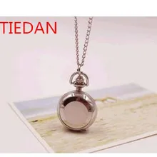 Новое бронзовое серебряное ожерелье с подвеской для кармана «сделай сам», высокое качество, низкая цена