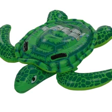 Гигантская надувная черепаха кататься на бассейне поплавок детская игрушка рафтинг яхты вода пляж морские создания зеленый YS-27