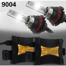 55W 9004 9007 HB5 HB1 HL HID Xenon Headlight Conversion KIT Bulbs Ballast 12V Autos Car lights Lamp Automoveis 4300K free ship