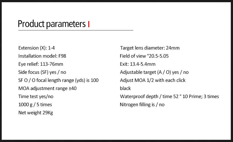 1-4X24 TacticalRiflescope Mil точка сетка оптический прицел охотничьи прицелы прицел АК 47 Riser