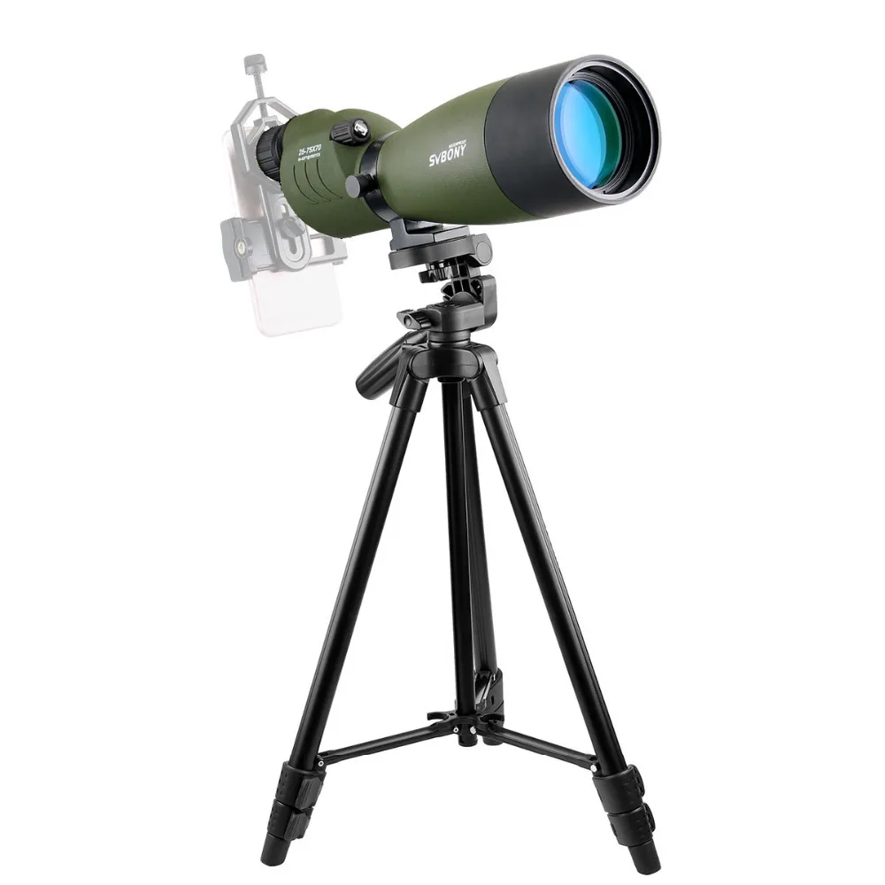 SVBONY SV17 الإكتشاف نطاق 25-75x70mm التكبير النيتروجين 180 دي للهدف الصيد الرماية تلسكوب مع طويلة 49 بوصة ترايبود f9326G SVBONY SV17 الإكتشاف نطاق 25-75x70mm التكبير النيتروجين 180 دي للهدف الصيد الرماية تلسكوب مع طويلة 49 بوصة ترايبود f9326G