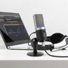 FIFINE-micrófono de condensador USB para ordenador micrófono de grabación profesional para Youtube, Skype, juego de reuniones, enseñanza de una línea, 2013-1 ► Foto 2/6